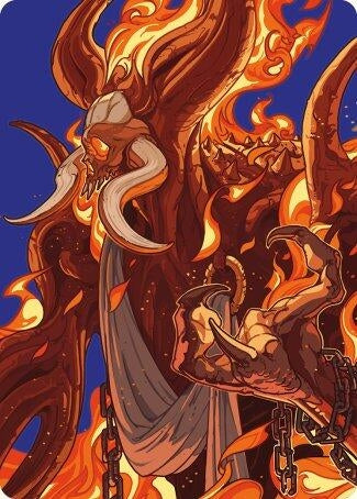 Image for Phlage, Titan of Fire's Fury Art Card (Art Series: Modern Horizons 3) (50) - Magic: The Gathering