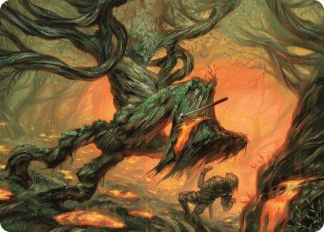 Image for Stump Stomp Art Card (Art Series: Modern Horizons 3) (20) - Magic: The Gathering