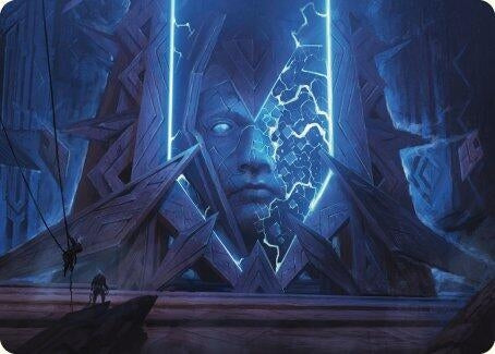 Image for Stone Idol Generator Art Card (Art Series: Modern Horizons 3) (35) - Magic: The Gathering