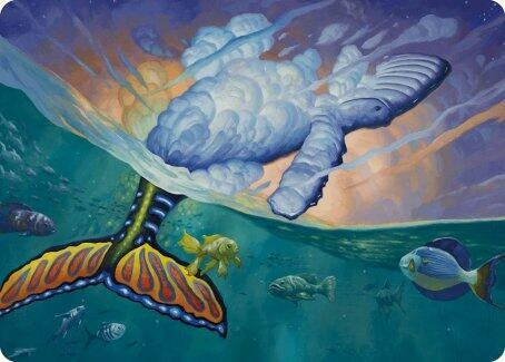 Image for Dreamtide Whale Art Card (Art Series: Modern Horizons 3) (2) - Magic: The Gathering