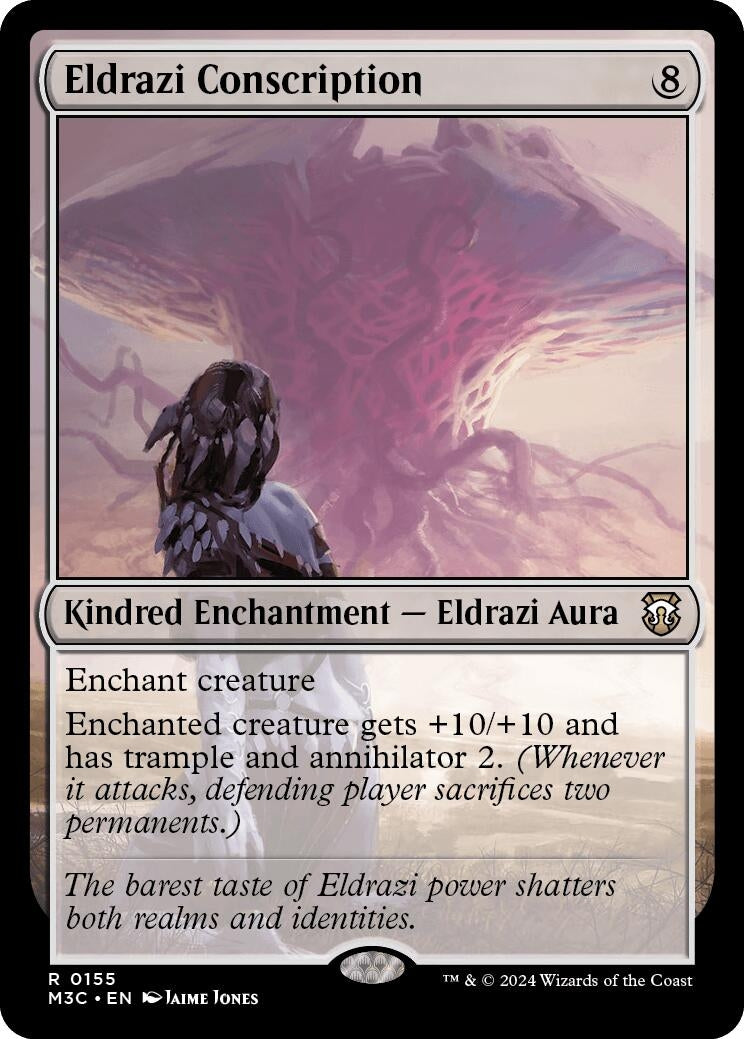 Image for Eldrazi Conscription (Ripple Foil) (Commander: Modern Horizons 3) (155) - Magic: The Gathering