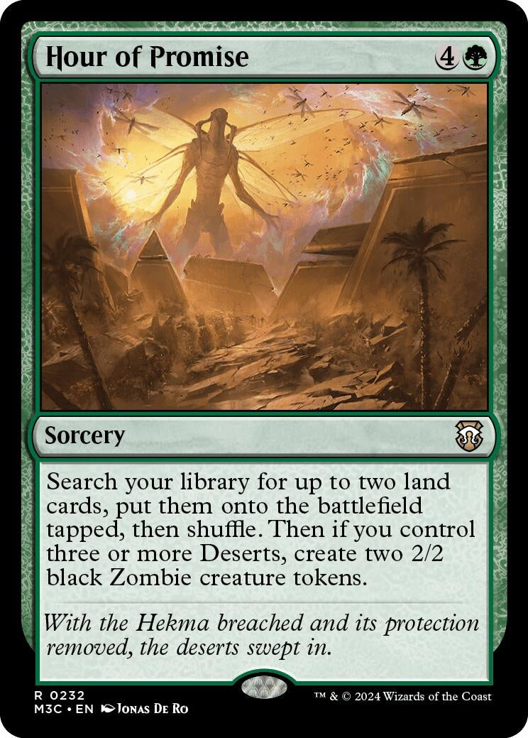 Image for Hour of Promise (Ripple Foil) (Commander: Modern Horizons 3) (232) - Magic: The Gathering