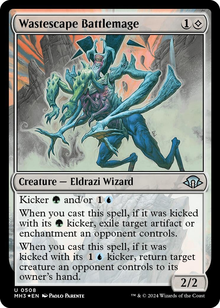 Image for Wastescape Battlemage (Ripple Foil) (Modern Horizons 3) (508) - Magic: The Gathering