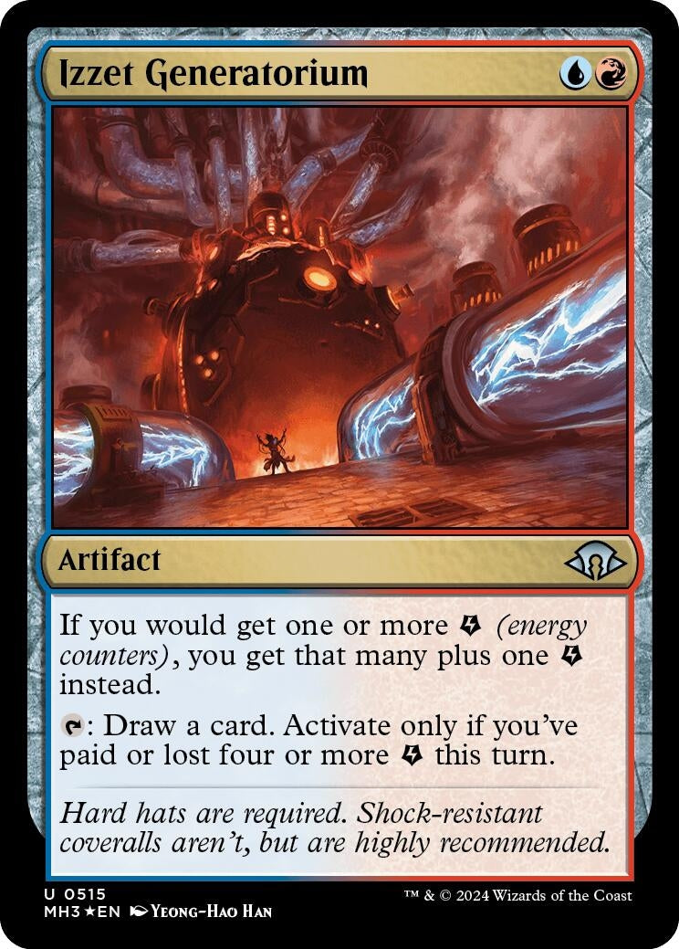 Image for Izzet Generatorium (Ripple Foil) (Modern Horizons 3) (515) - Magic: The Gathering