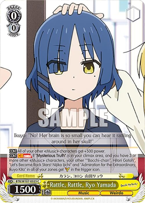 Image for Rattle, Rattle, Ryo Yamada (BOCCHI THE ROCK!) (BTR/W107-E023 C) - Weiss Schwarz