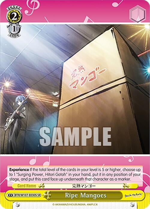 Image for Ripe Mangoes (SR) (BOCCHI THE ROCK!) (BTR/W107-E030S SR) - Weiss Schwarz