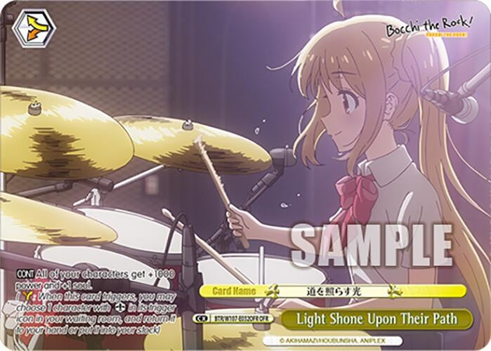 Image for Light Shone Upon Their Path (OFR) (BOCCHI THE ROCK!) (BTR/W107-E032OFR OFR) - Weiss Schwarz