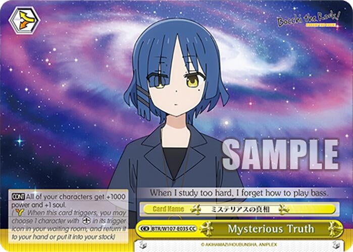 Image for Mysterious Truth (BOCCHI THE ROCK!) (BTR/W107-E035 CC) - Weiss Schwarz