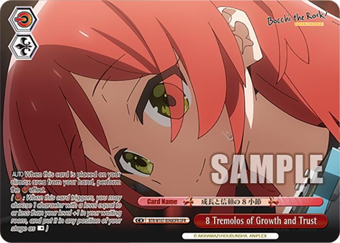 Image for 8 Tremolos of Growth and Trust (OFR) (BOCCHI THE ROCK!) (BTR/W107-E098OFR OFR) - Weiss Schwarz