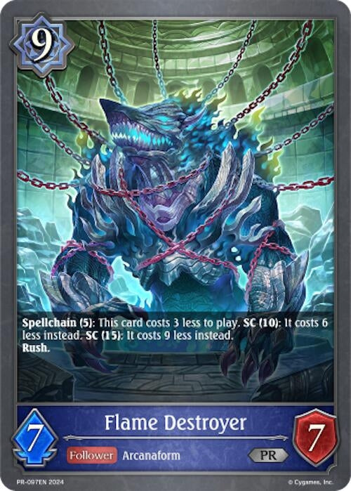 Image for Flame Destroyer (Shadowverse: Evolve Promo Cards) (PR-097EN) - Shadowverse: Evolve