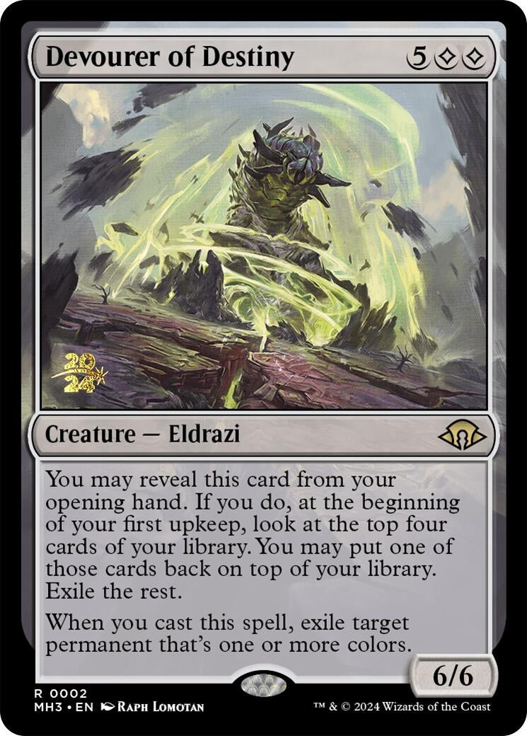 Image for Devourer of Destiny (Prerelease Cards) (2) - Magic: The Gathering