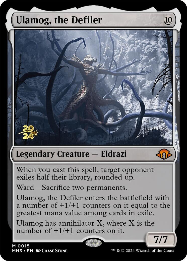 Image for Ulamog, the Defiler (Prerelease Cards) (15) - Magic: The Gathering
