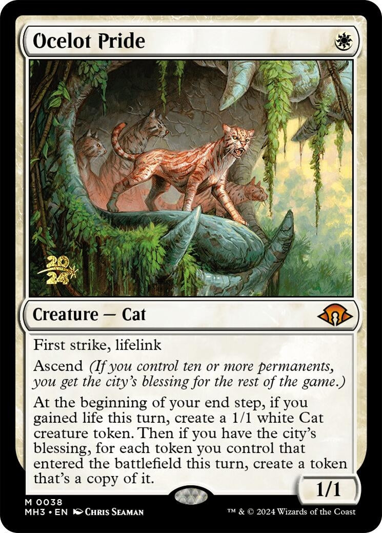 Image for Ocelot Pride (Prerelease Cards) (38) - Magic: The Gathering