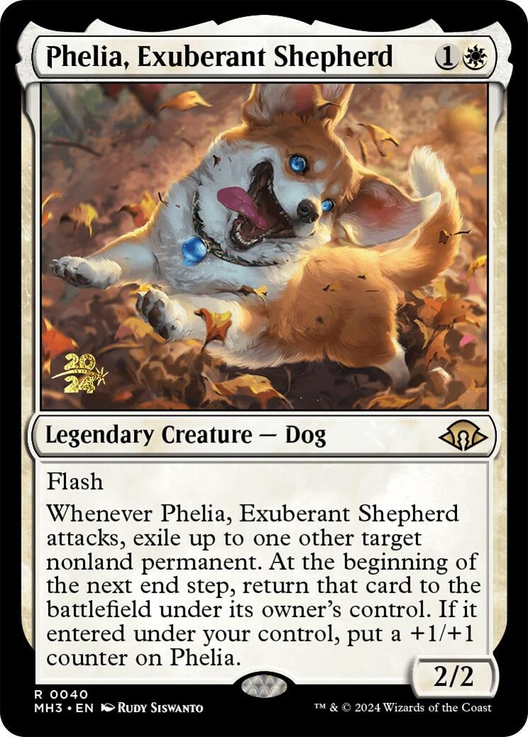 Image for Phelia, Exuberant Shepherd (Prerelease Cards) (40) - Magic: The Gathering
