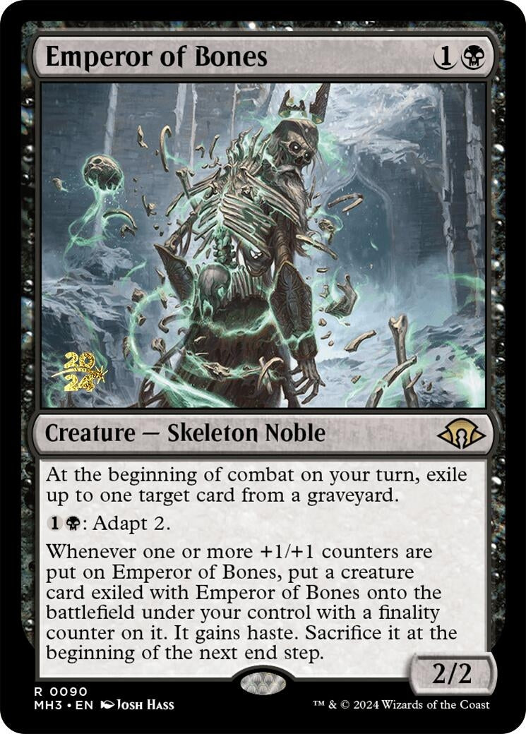 Image for Emperor of Bones (Prerelease Cards) (90) - Magic: The Gathering