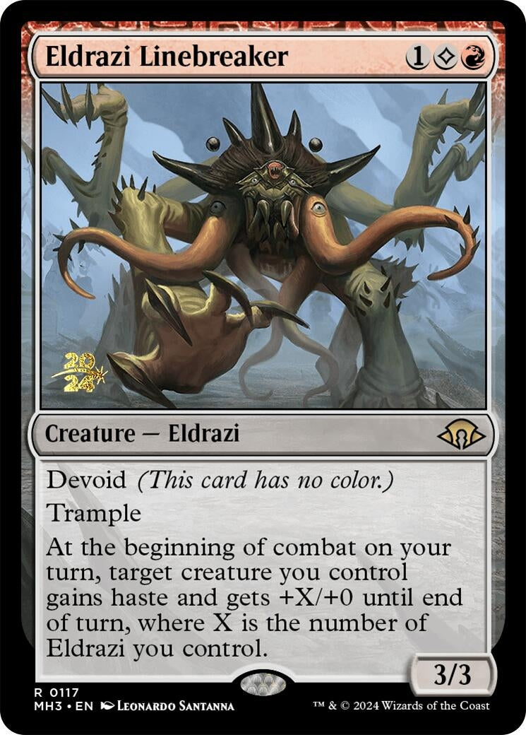 Image for Eldrazi Linebreaker (Prerelease Cards) (117) - Magic: The Gathering