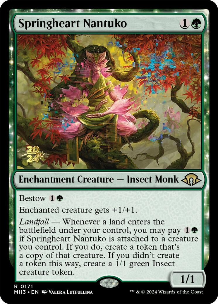Image for Springheart Nantuko (Prerelease Cards) (171) - Magic: The Gathering