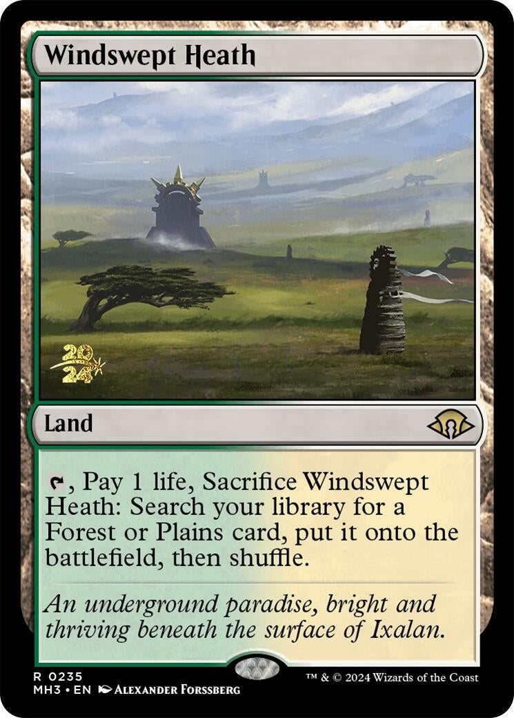 Image for Windswept Heath (Prerelease Cards) (235) - Magic: The Gathering