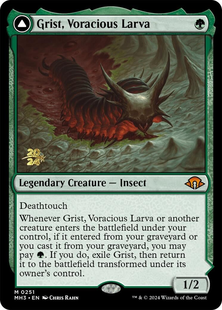 Image for Grist, Voracious Larva (Prerelease Cards) (251) - Magic: The Gathering