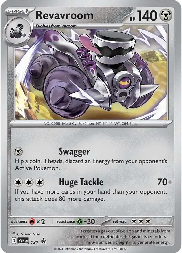 Image for Revavroom - 121 (SV: Scarlet & Violet Promo Cards) (121) - Pokemon