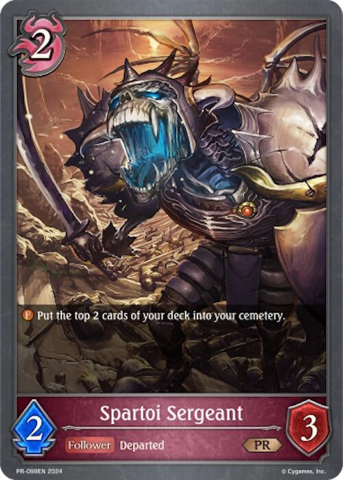 Image for Spartoi Sergeant (Shadowverse: Evolve Promo Cards) (PR-099EN) - Shadowverse: Evolve
