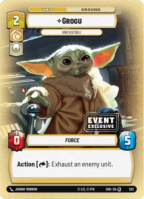 Image for Grogu - Irresistible (Event Exclusive Promos) (523) - Star Wars: Unlimited