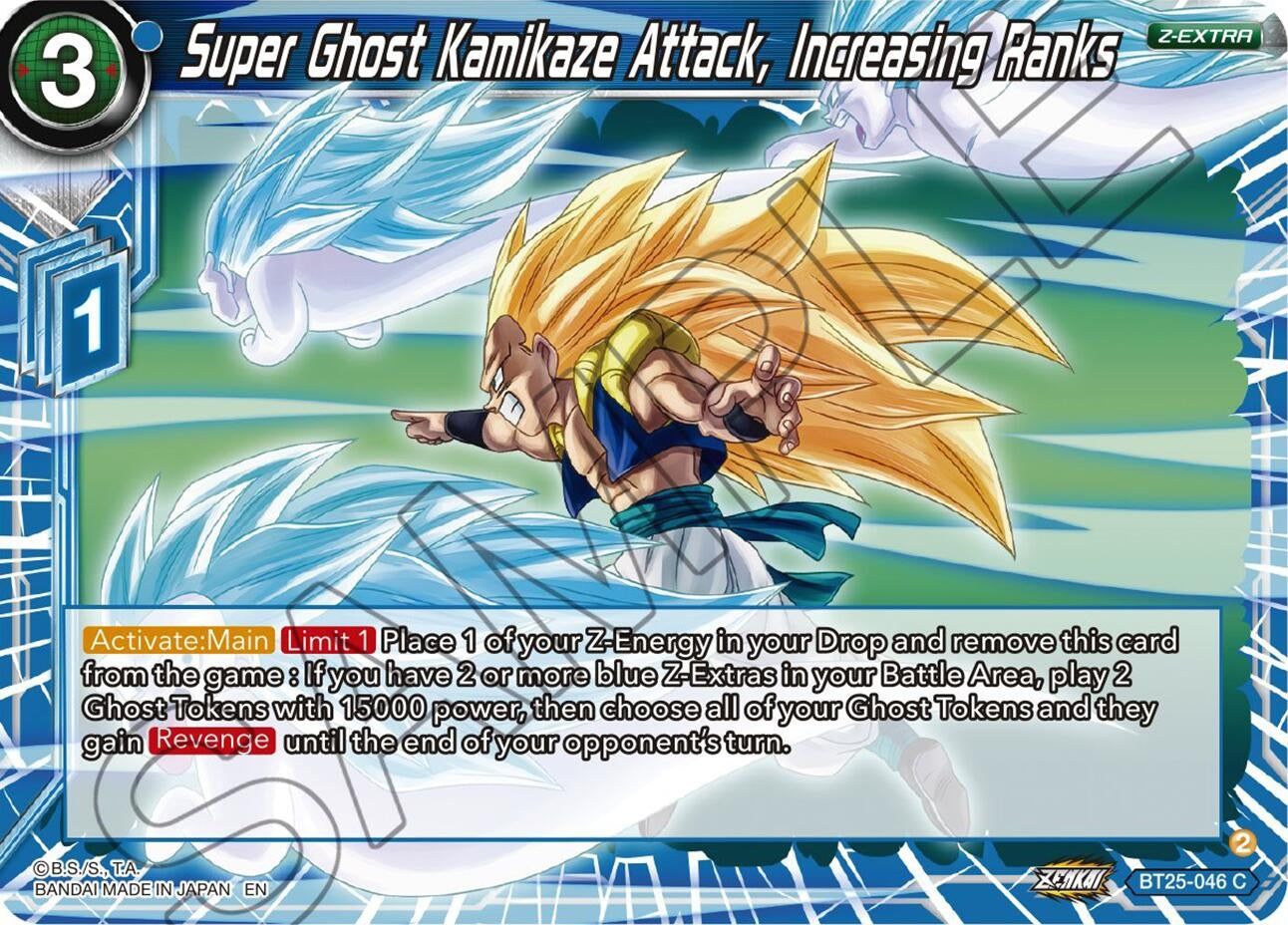 Image for Super Ghost Kamikaze Attack, Increasing Ranks (Legend of the Dragon Balls) (BT25-046) - Dragon Ball Super: Masters