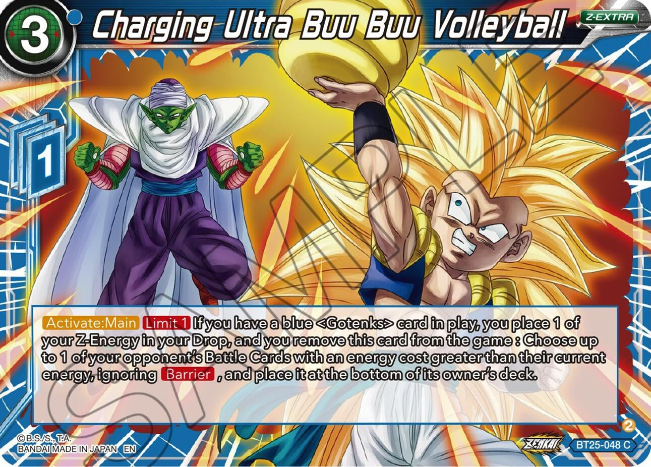 Image for Charging Ultra Buu Buu Volleyball (Legend of the Dragon Balls) (BT25-048) - Dragon Ball Super: Masters