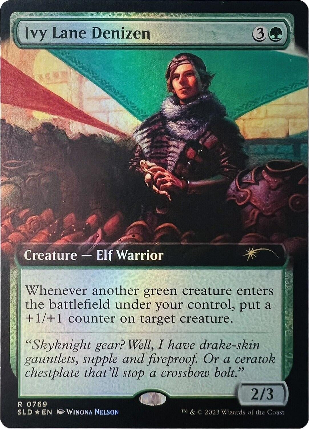 Image for Ivy Lane Denizen (Extended Art) (Secret Lair Drop Series) (769) - Magic: The Gathering
