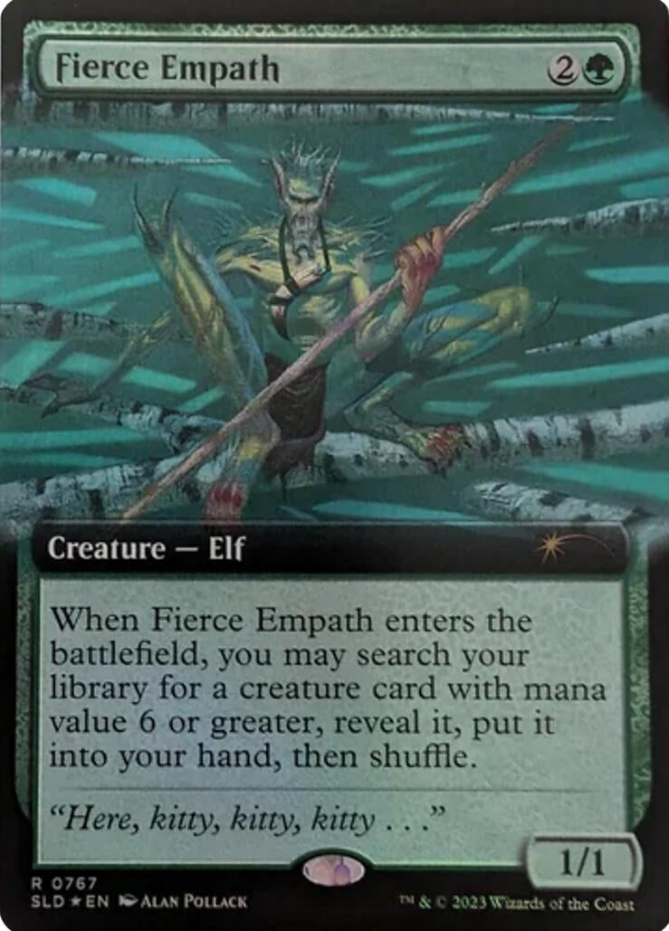 Image for Fierce Empath (Extended Art) (Secret Lair Drop Series) (767) - Magic: The Gathering