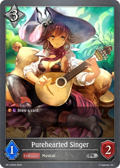 Image for Purehearted Singer (Shadowverse: Evolve Promo Cards) (PR-102EN) - Shadowverse: Evolve