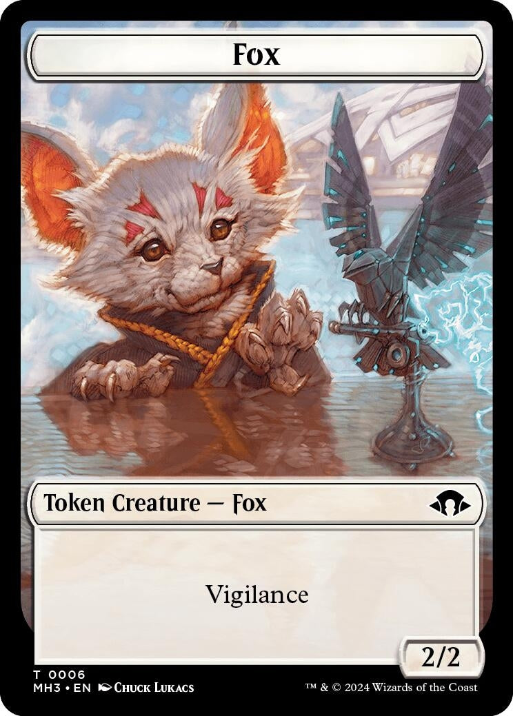 Image for Fox Token (Modern Horizons 3) (6) - Magic: The Gathering