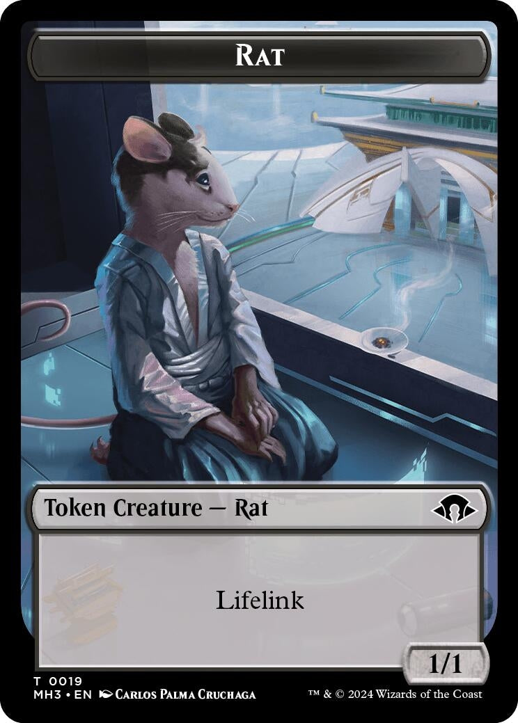 Image for Rat Token (Modern Horizons 3) (19) - Magic: The Gathering
