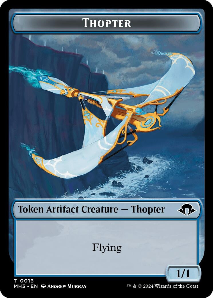Image for Thopter Token (Modern Horizons 3) (13) - Magic: The Gathering