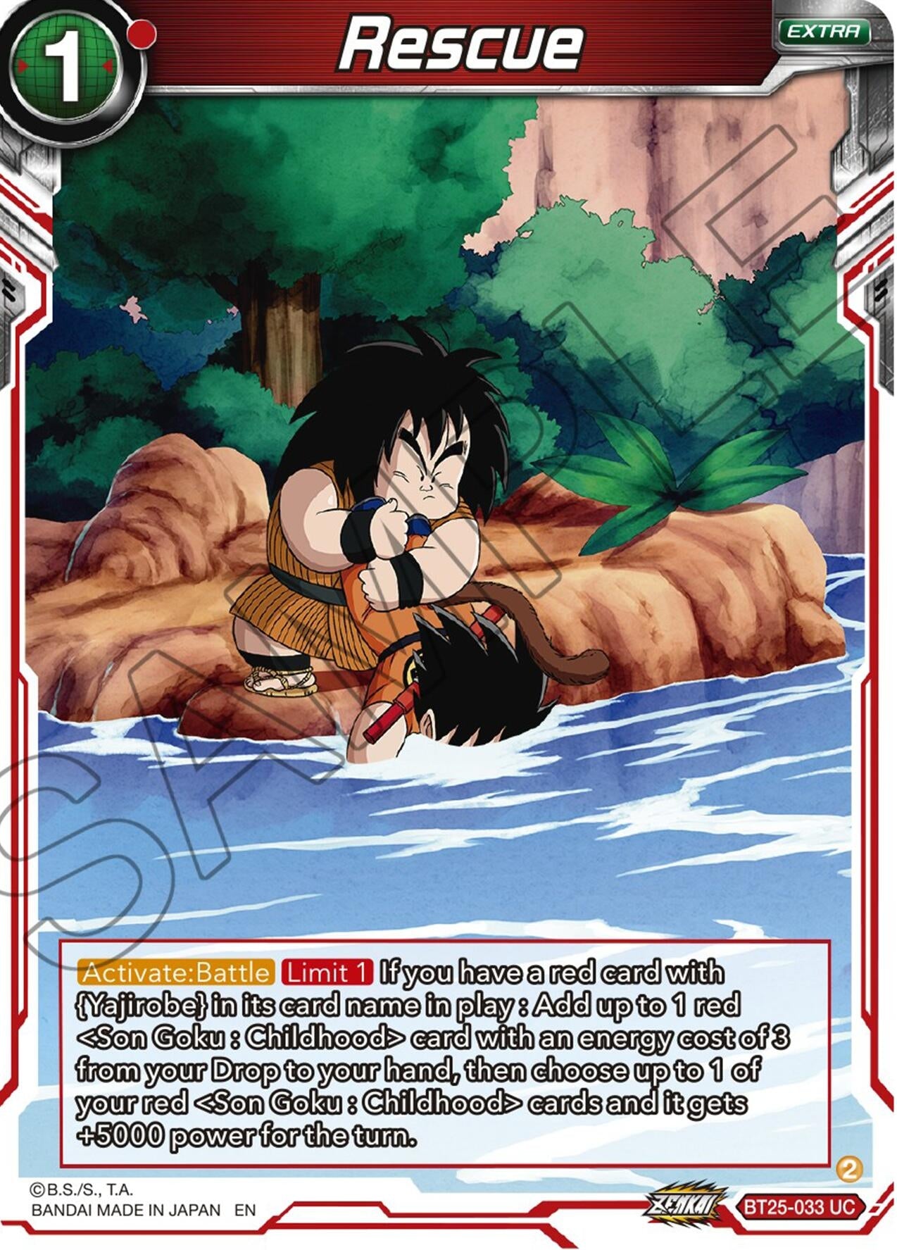 Image for Rescue (Legend of the Dragon Balls) (BT25-033) - Dragon Ball Super: Masters