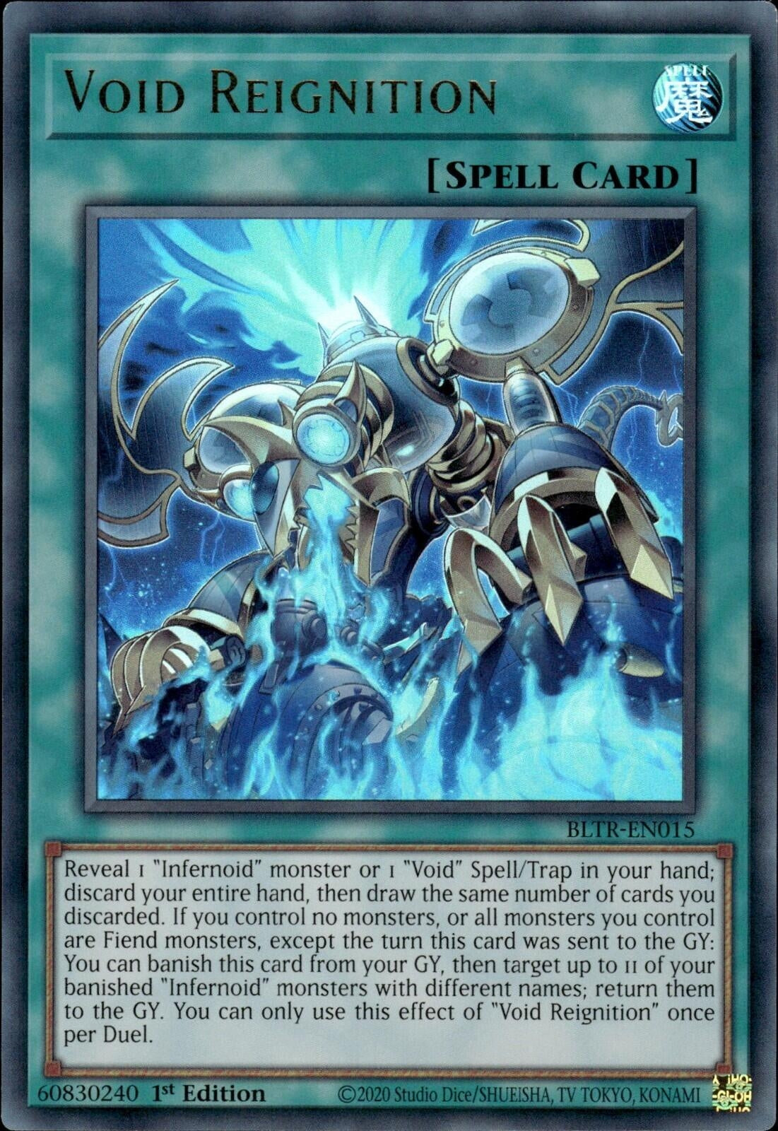 Image for Void Reignition (Battles of Legend: Terminal Revenge) (BLTR-EN015) - YuGiOh