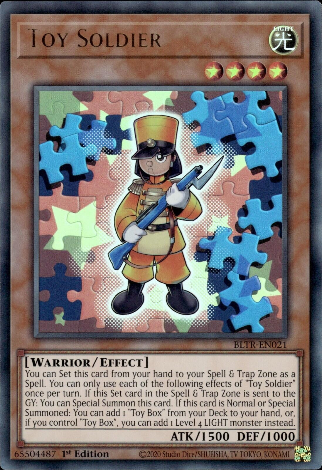 Image for Toy Soldier (Battles of Legend: Terminal Revenge) (BLTR-EN021) - YuGiOh