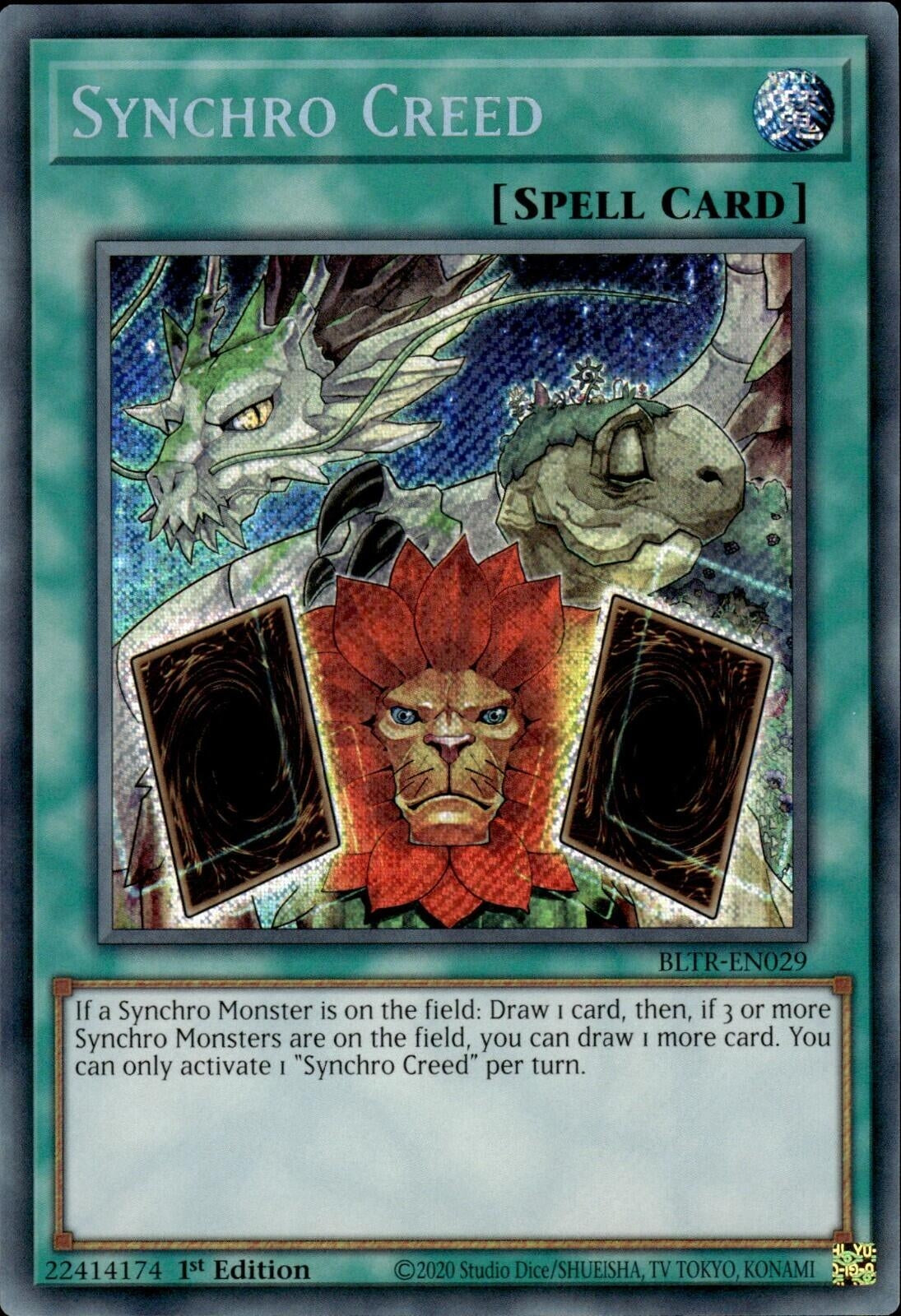 Image for Synchro Creed (Battles of Legend: Terminal Revenge) (BLTR-EN029) - YuGiOh