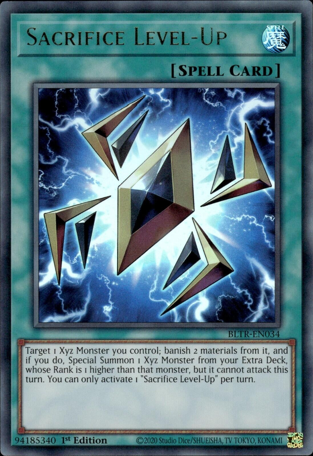 Image for Sacrifice Level-Up (Battles of Legend: Terminal Revenge) (BLTR-EN034) - YuGiOh