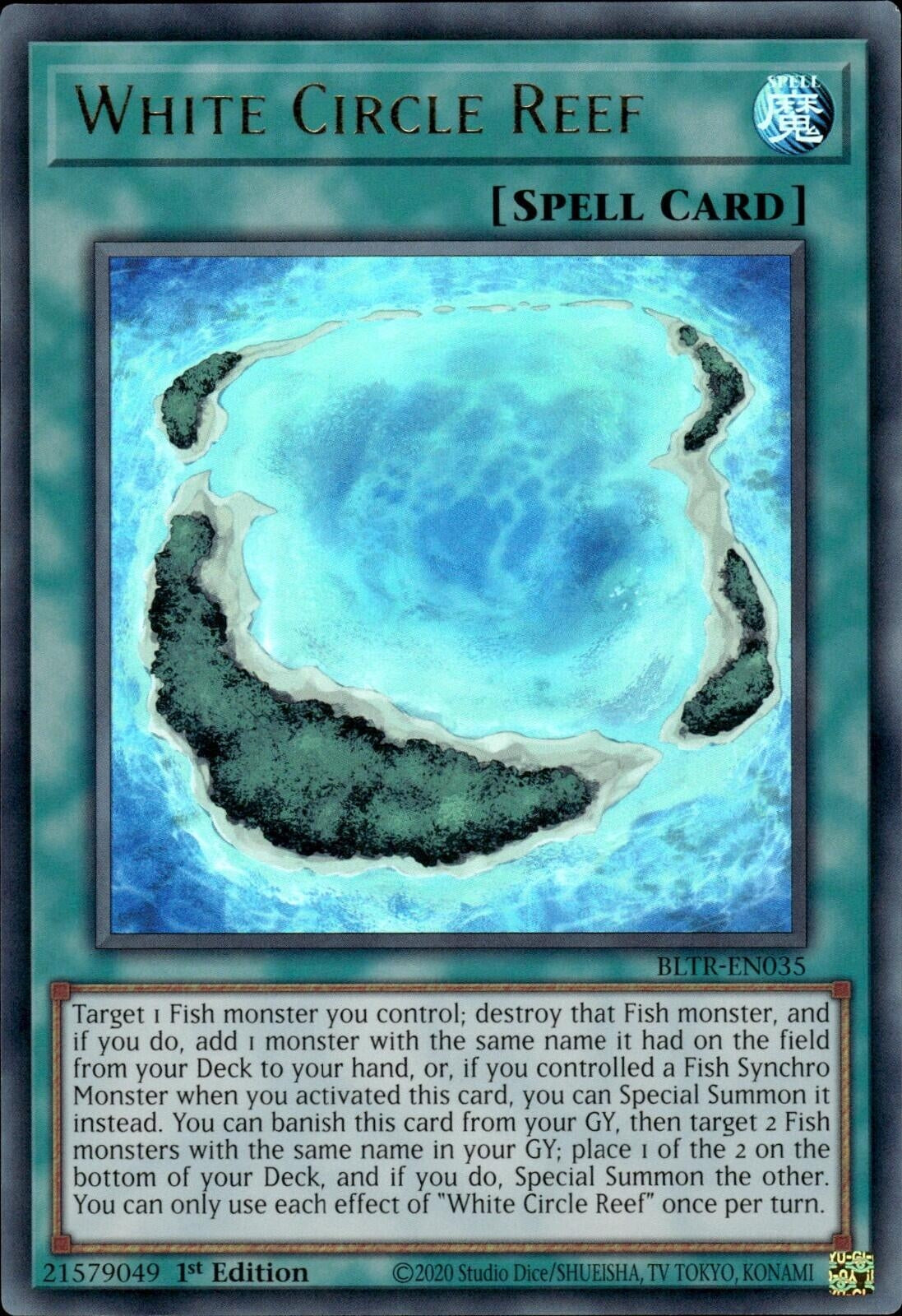 Image for White Circle Reef (Battles of Legend: Terminal Revenge) (BLTR-EN035) - YuGiOh