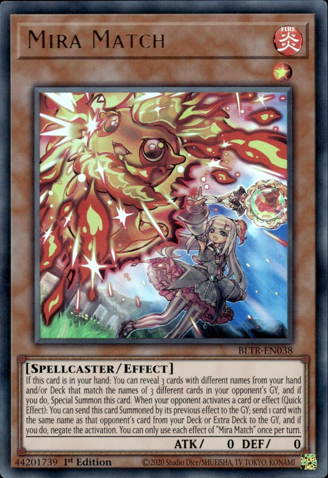 Image for Mira Match (Battles of Legend: Terminal Revenge) (BLTR-EN038) - YuGiOh