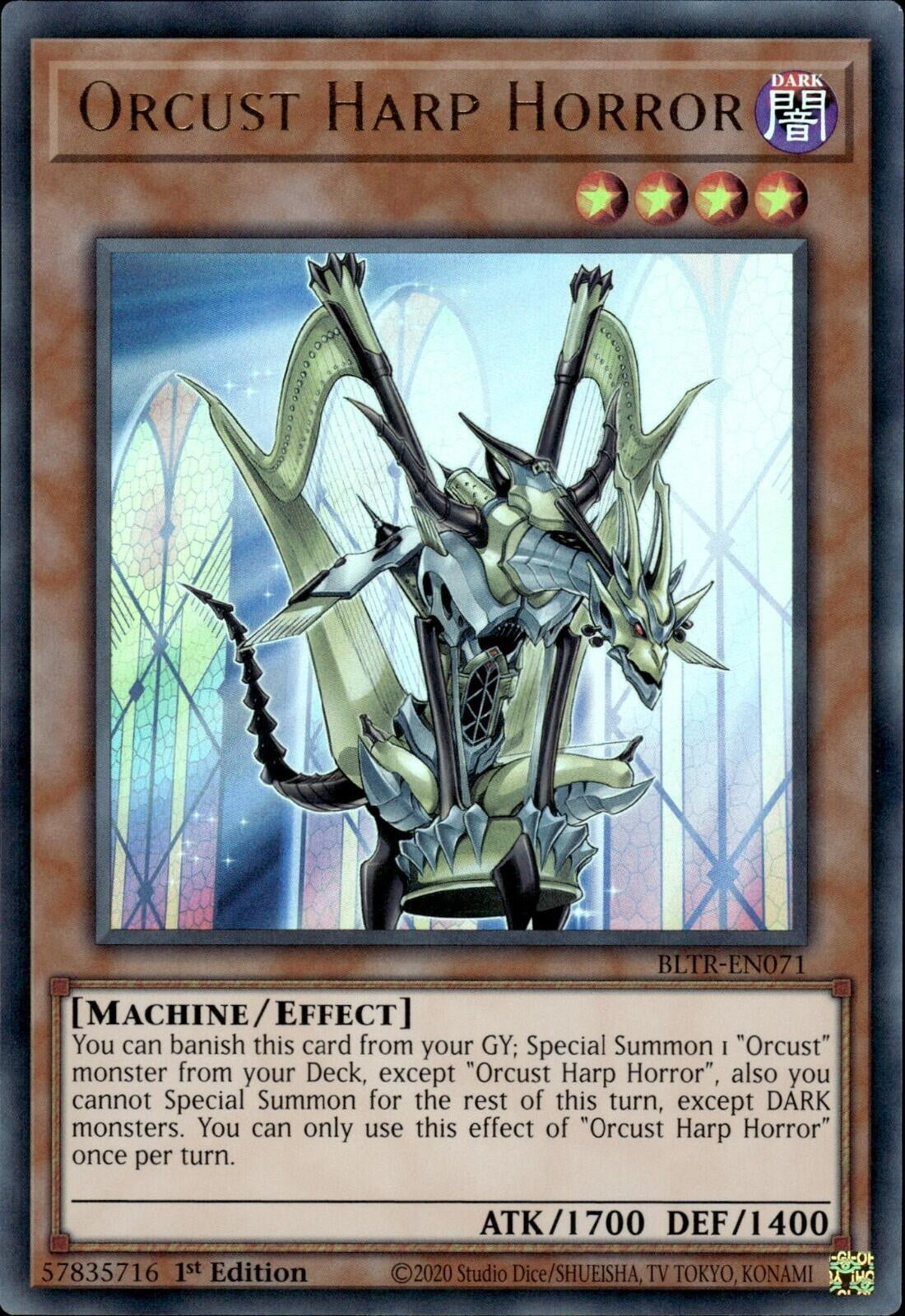 Image for Orcust Harp Horror (Battles of Legend: Terminal Revenge) (BLTR-EN071) - YuGiOh