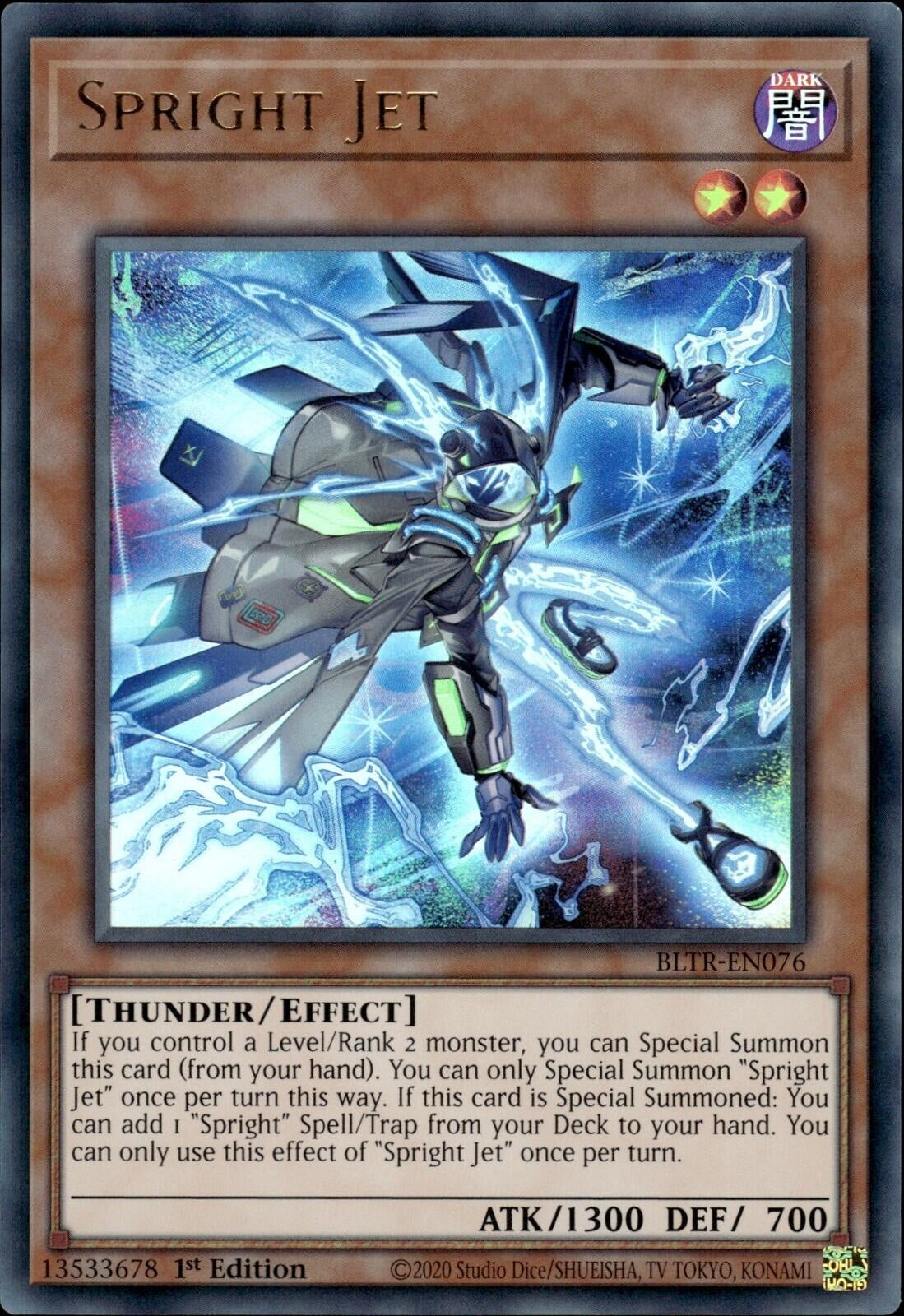 Image for Spright Jet (Battles of Legend: Terminal Revenge) (BLTR-EN076) - YuGiOh