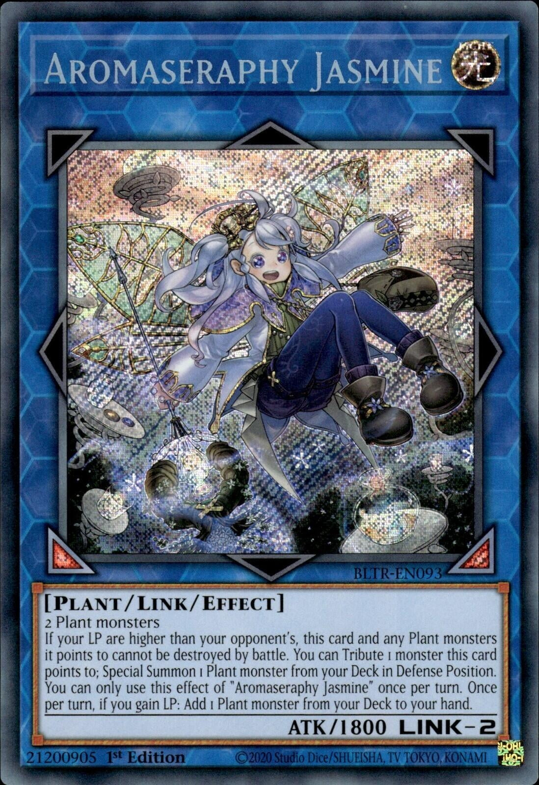 Image for Aromaseraphy Jasmine (Battles of Legend: Terminal Revenge) (BLTR-EN093) - YuGiOh