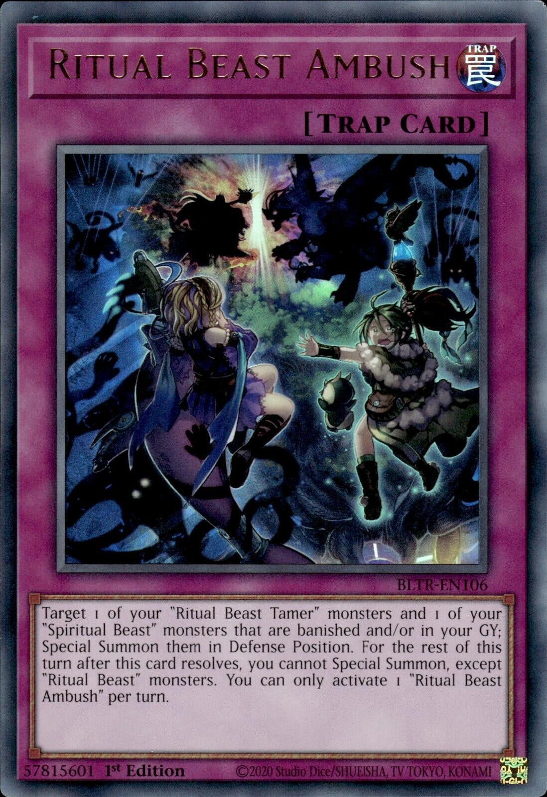 Image for Ritual Beast Ambush (Battles of Legend: Terminal Revenge) (BLTR-EN106) - YuGiOh