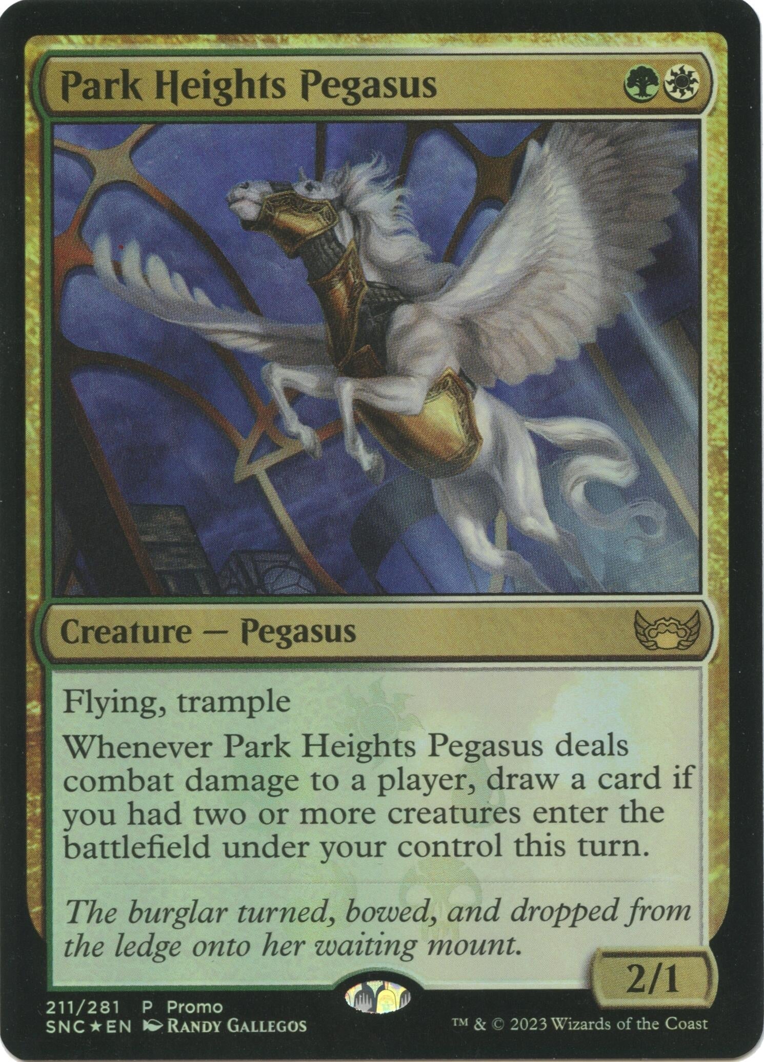 Image for Park Heights Pegasus (Media Promos) (211) - Magic: The Gathering