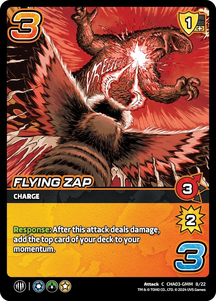 Image for Flying Zap (Challenger Series: Godzilla) (CHA03-GMM 8/22) - UniVersus