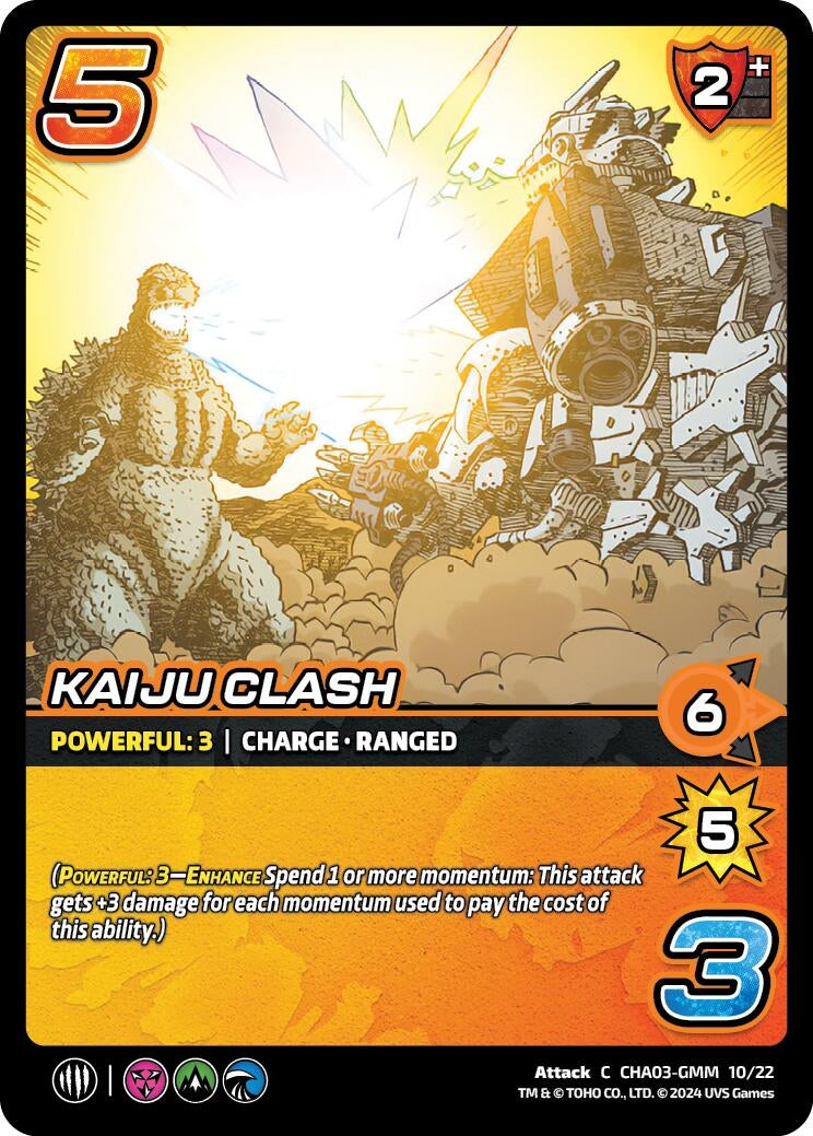 Image for Kaiju Clash (Challenger Series: Godzilla) (CHA03-GMM 10/22) - UniVersus