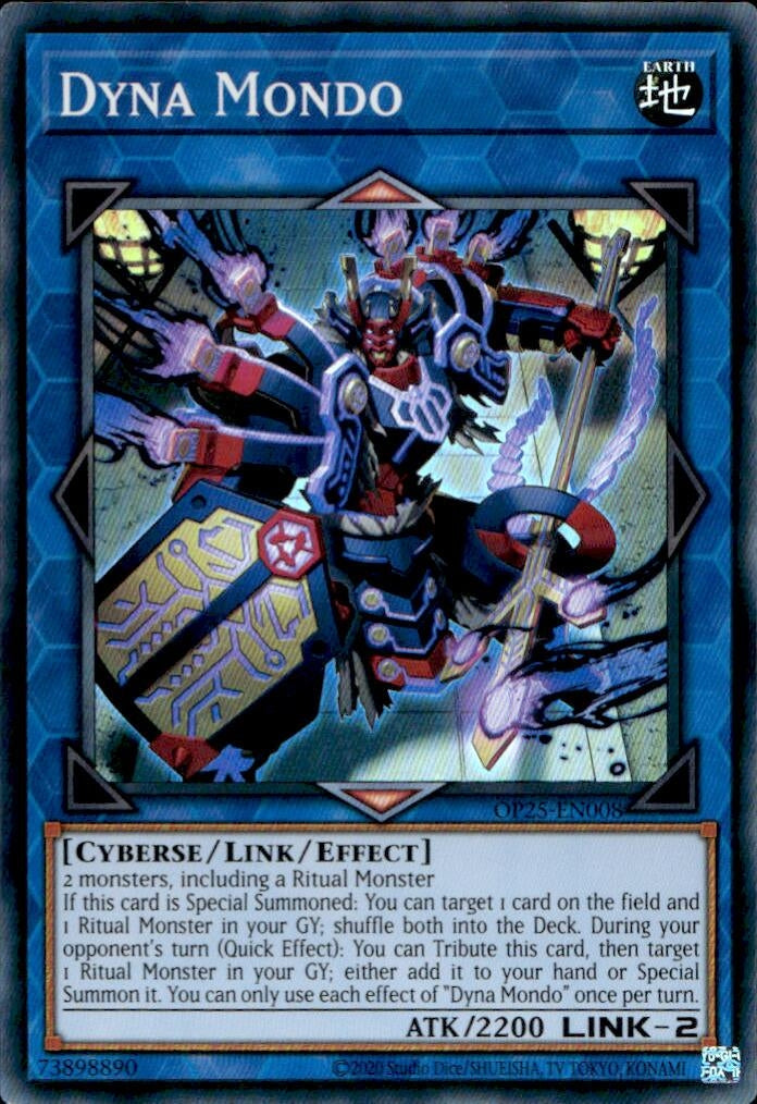 Image for Dyna Mondo (OTS Tournament Pack 25) (OP25-EN008) - YuGiOh