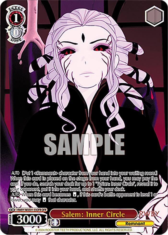 Image for Salem: Inner Circle (OFR) (RWBY Premium Booster) (RWBY/WXE01-33OFR OFR) - Weiss Schwarz